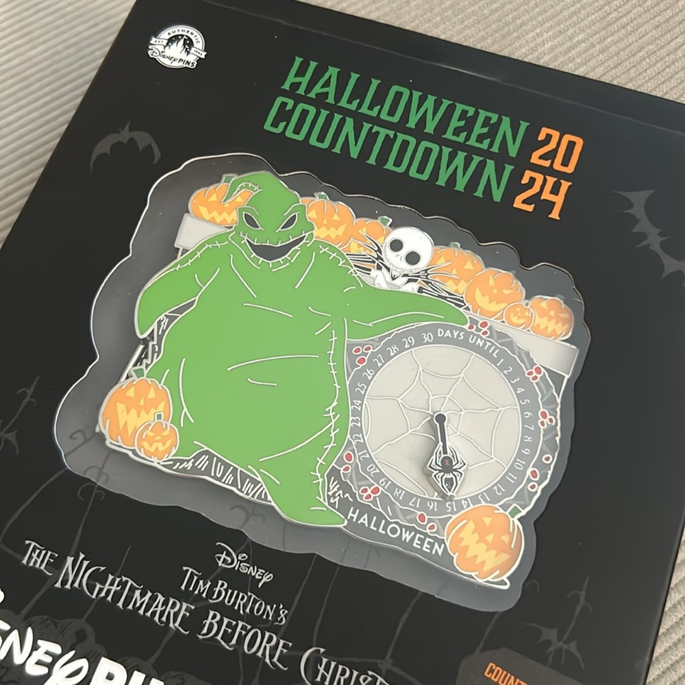 Disney Halloween Countdown pin, limited release